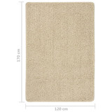 Čupavi  tepih krem 120 x 170 cm protuklizni 340388 Čupavi  tepih krem 120 x 170 cm protuklizni 340388