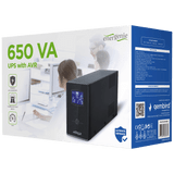 Gembird UPS/ Izvor neprekidnog napajanja, 650VA, LCD display - EG-UPS-031