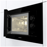 Gorenje Ugradbena mikrovalna pećnica sa grilom, 800 W, 20 lit. - BM201EG1BG