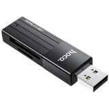 hoco. čitač kartica, 2u1, USB - HB20 Mindful