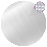 Pokrov za bazen srebrni 488 cm PE