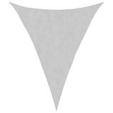 Jedro protiv sunca svjetlosivo 4x5x5 m 100% poliestera Oxford