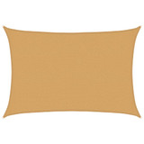 Jedro za zaštitu sunca 160g/m² pravokutno pijeska 2,5x3,5m HDPE