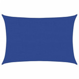 Jedro za zaštitu od sunca 160 g/m² pravokutno plavo 4x5 m HDPE