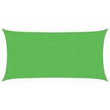 Jedro za zaštitu od sunca 160 g/m² svjetlozeleno 2,5 x 5 m HDPE