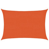 Jedro za zaštitu od sunca 160 g/m² narančasto 2 x 2,5 m HDPE