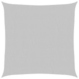 Jedro protiv sunca svjetlosivo 3,6x3,6 m 100% poliestera Oxford