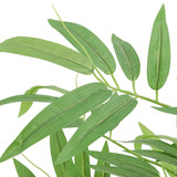 Umjetno stablo bambusa 384 listova 120 cm zeleno