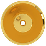 Umivaonik 42 x 14 cm keramički zlatni