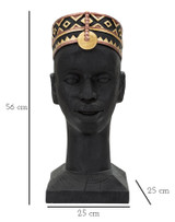 Massai Man Cm 25x25x56