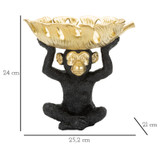 Dekor Majmun Cm 25,2x21x24