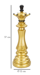 Zlatna I Crna Kraljica Cm Ø 12x37