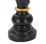 Konj Crno Zlatni Cm 14x11x27