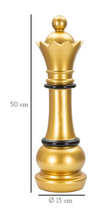 Zlatna I Crna Kraljica Cm Ø 15x50