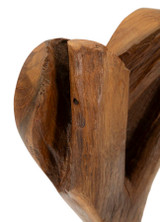 Skulptura Srce Tik Cm 15x10x35