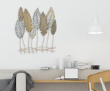 Zidna Dekoracija Foglie -C- Cm 75x2,5x87