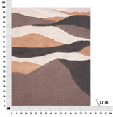 Ručno Radena Zidna Slika Darky Cm 80x3,7x100