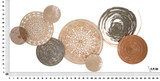 Zidna Dekoracija Boho Cm 167,6x8,9x80,6