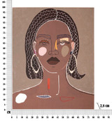 Zidna Slika Tribal -A- Cm 80x2,8x100