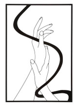 Željezni Zidni Panel Ruke Cm 60x1x90