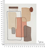 Ručno Radena Boja Za Zidne Slike -A- Cm 80x2,8x100