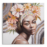 Ručno Radena Zidna Slika Naomi -A- Cm 100x3x100