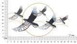 Željezni Zidni Panel Bird Cm 91x7x50