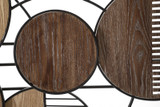 Željezni Zidni Panel Woody Cm 134x4x69,2