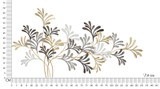 Željezni Zidni Panel Lixy Cm 130,8x7,6x70,5