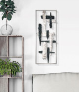 Željezni Zidni Panel New Art Cm 28,6x2,5x74,3