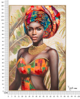 Slika Sa Okvirom Deva -B- Cm 82x4,5x122