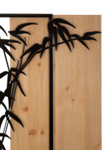 Zidni Panel Bambus Željezo I Drvo Cm 58x2x80