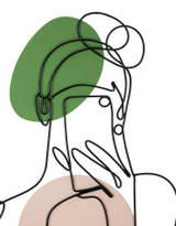 Zidni Pano Lady Color Cm 40x1,3x80