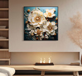 Lakirane Zidne Paltere S Okvirom Narcy -B- Cm 82x4x82