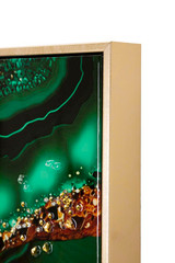 Lakirane Zidne Paltere S Okvirom Smeraldy -A- Cm 82x4x62