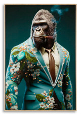 Lakirane Zidne Paltere S Okvirom Kongy -B- Cm 62x4x92