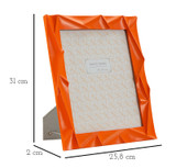 Okvir Za Fotografije Narančasti Cm 25,8x2x31 (Unutrašnja Veličina Fotografije Cm 20x25)