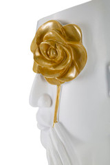 Vaso Lica C/Fiore Cm 14x13x27