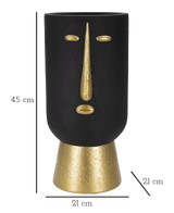 Vaza Tribal -D- Cm Ø 21x45