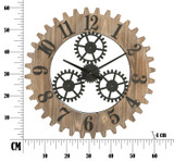 Zidni Sat Plus Zupčanici Cm Ø 60x4
