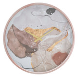 Zidni Sat Art Pink Cm Ø 60x6