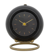 Stolni Sat Kugla Crni Cm 16x13x19