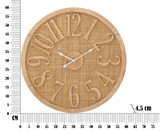 Zidni Sat Boho Cm Ø 60x4,5
