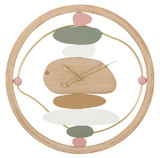 Zidni Sat Šareni Cm Ø 57x3,8