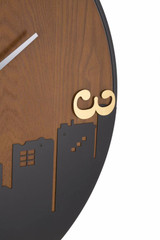 Zidni Sat City Cm Ø 60x2