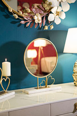 Ogledalo Stolno Srce Cm 30x9x39,5