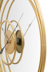 Zidno Ogledalo Sa Satom Cm Ø 90x5,5 Zidno Ogledalo Sa Satom Cm Ø 90x5,5