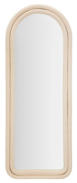 Zidno Ogledalo Cloe Krem Velvet Cm 60x4x160
