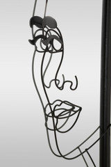 Zidno Ogledalo Eleonor Cm 64,8x3,8x85