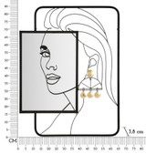 Zidno Ogledalo Eleonor Cm 64,8x3,8x85